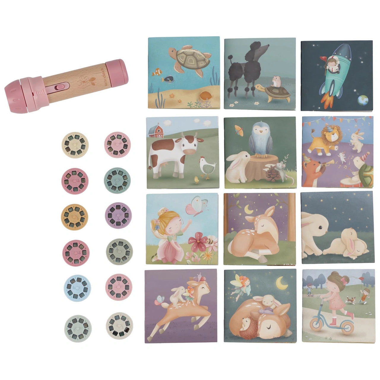 Verhalen projector zaklamp - Fairy garden