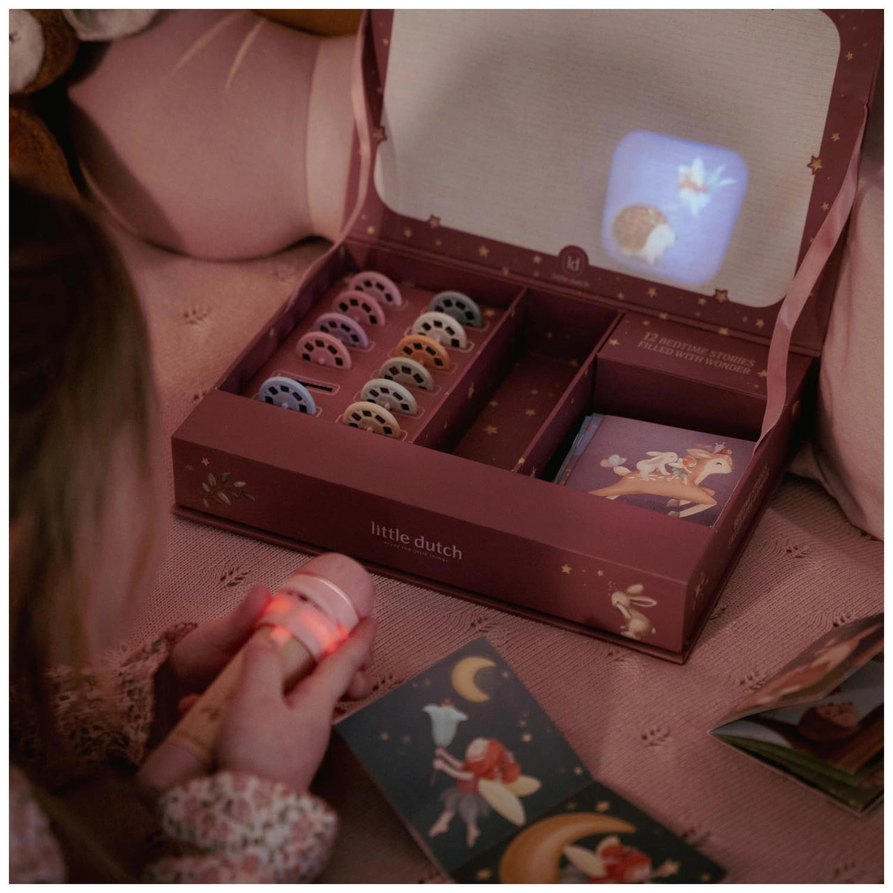 Verhalen projector zaklamp - Fairy garden