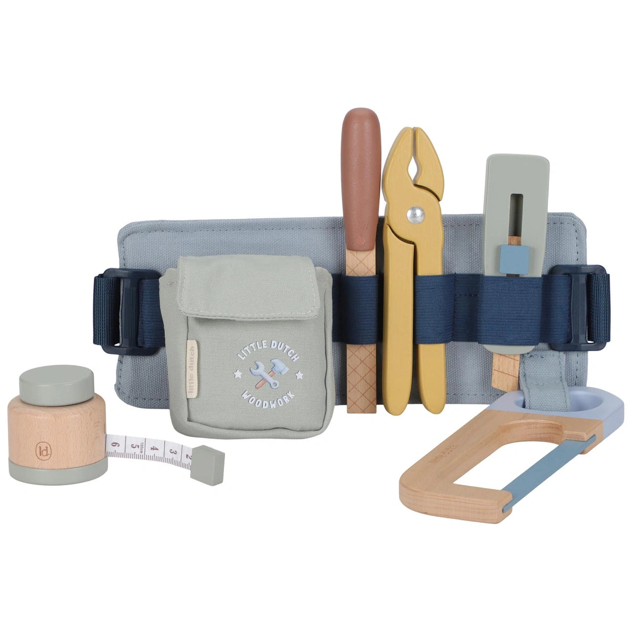 Houten gereedschapsriem