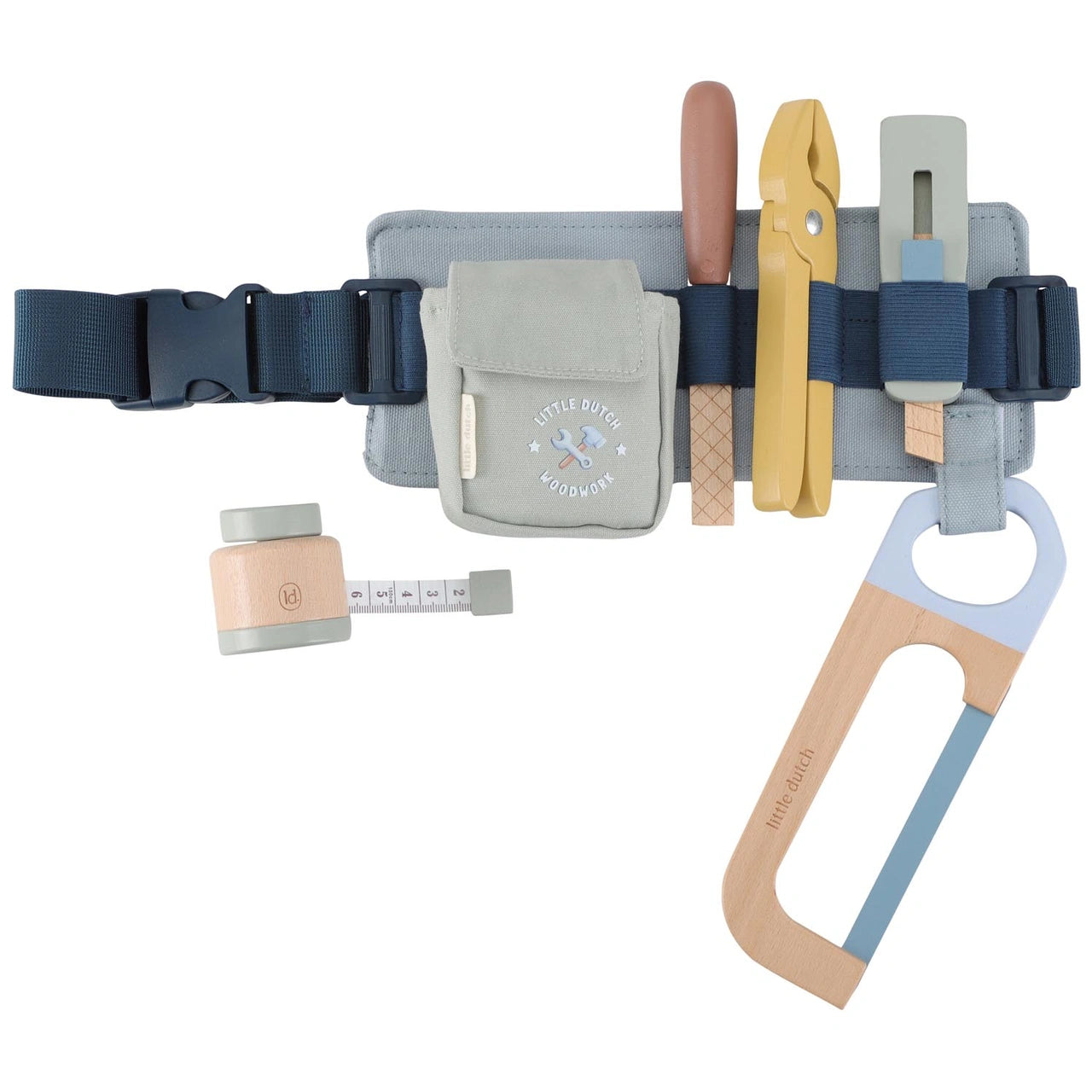 Houten gereedschapsriem