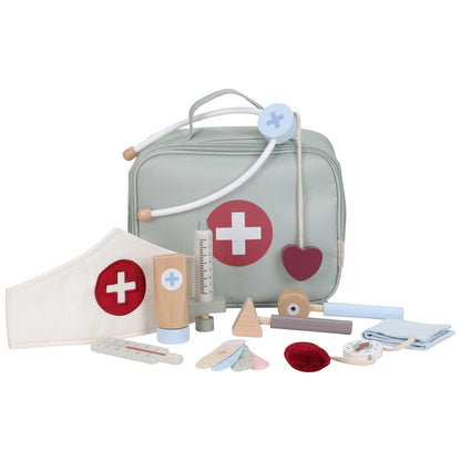 Houten doktersset
