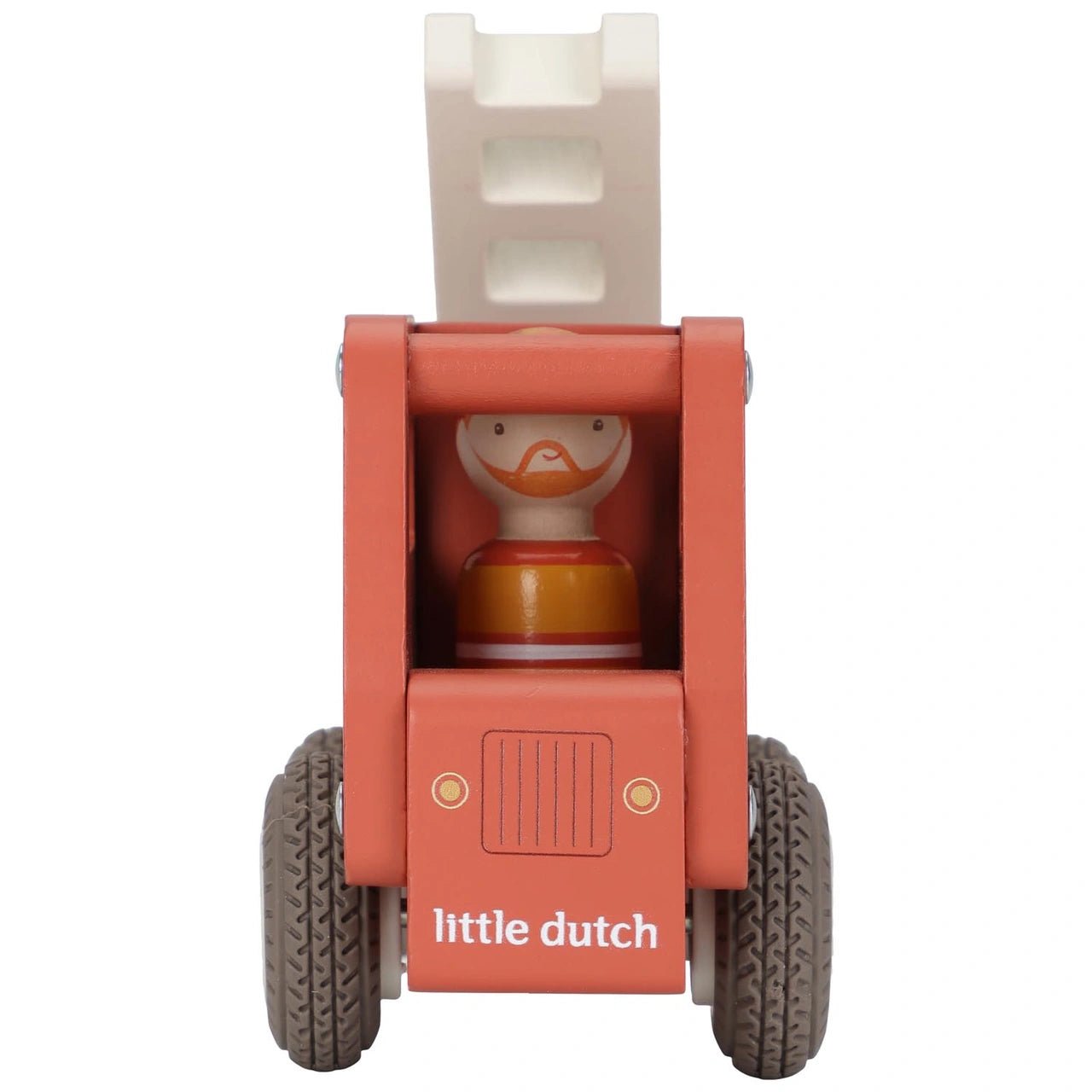 Houten brandweerwagen