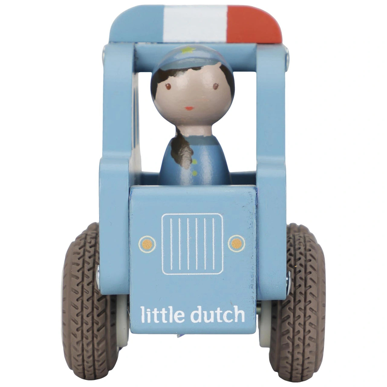 Houten politiewagen