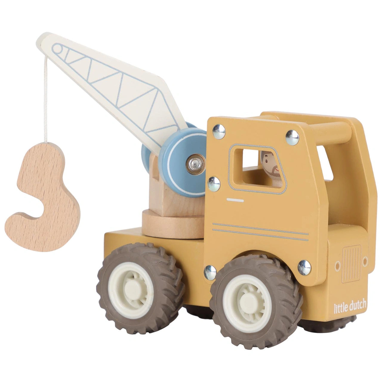 Houten hijskraan