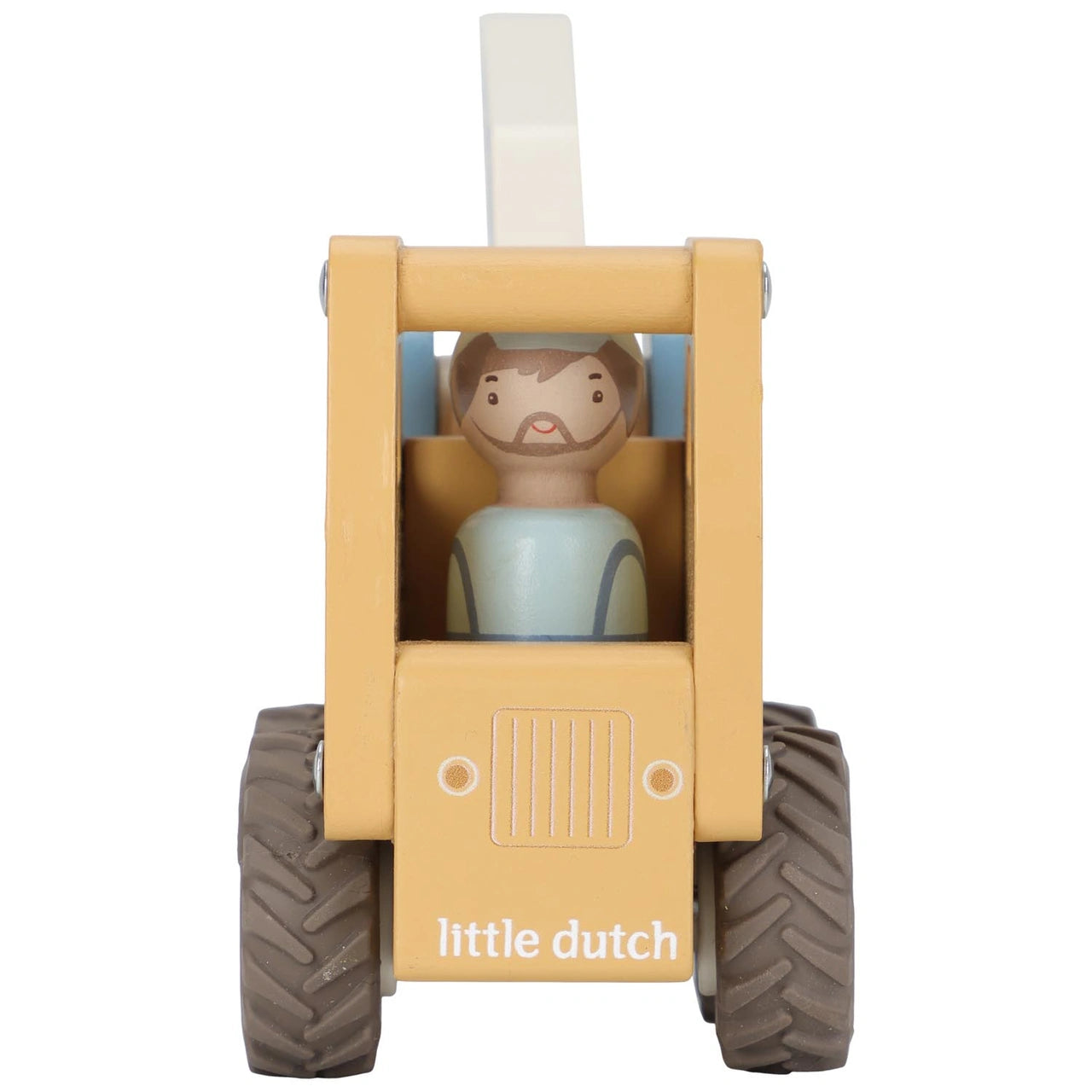 Houten hijskraan
