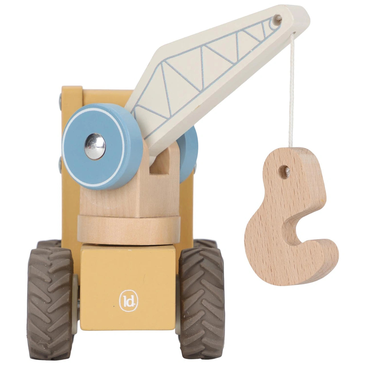 Houten hijskraan