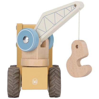 Houten hijskraan