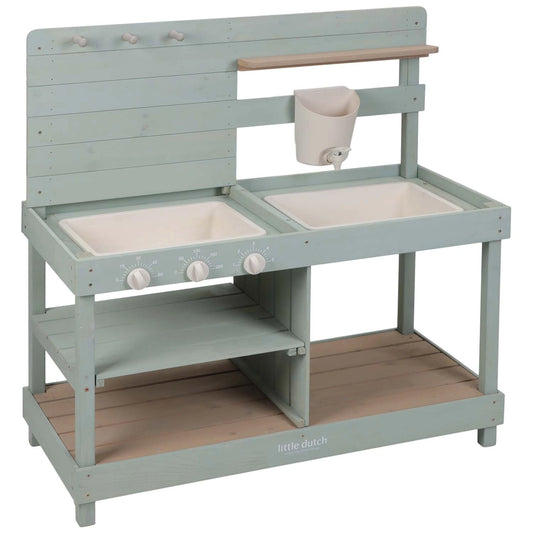 Houten buitenkeuken