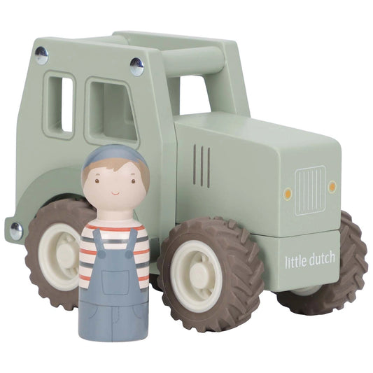 Houten tractor