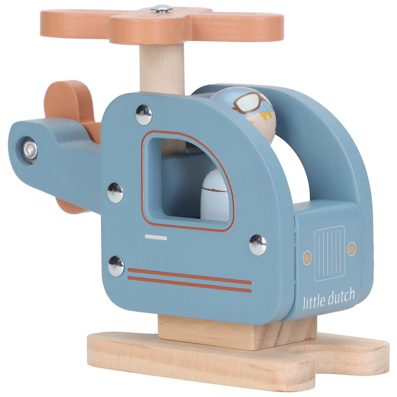 Houten helikopter