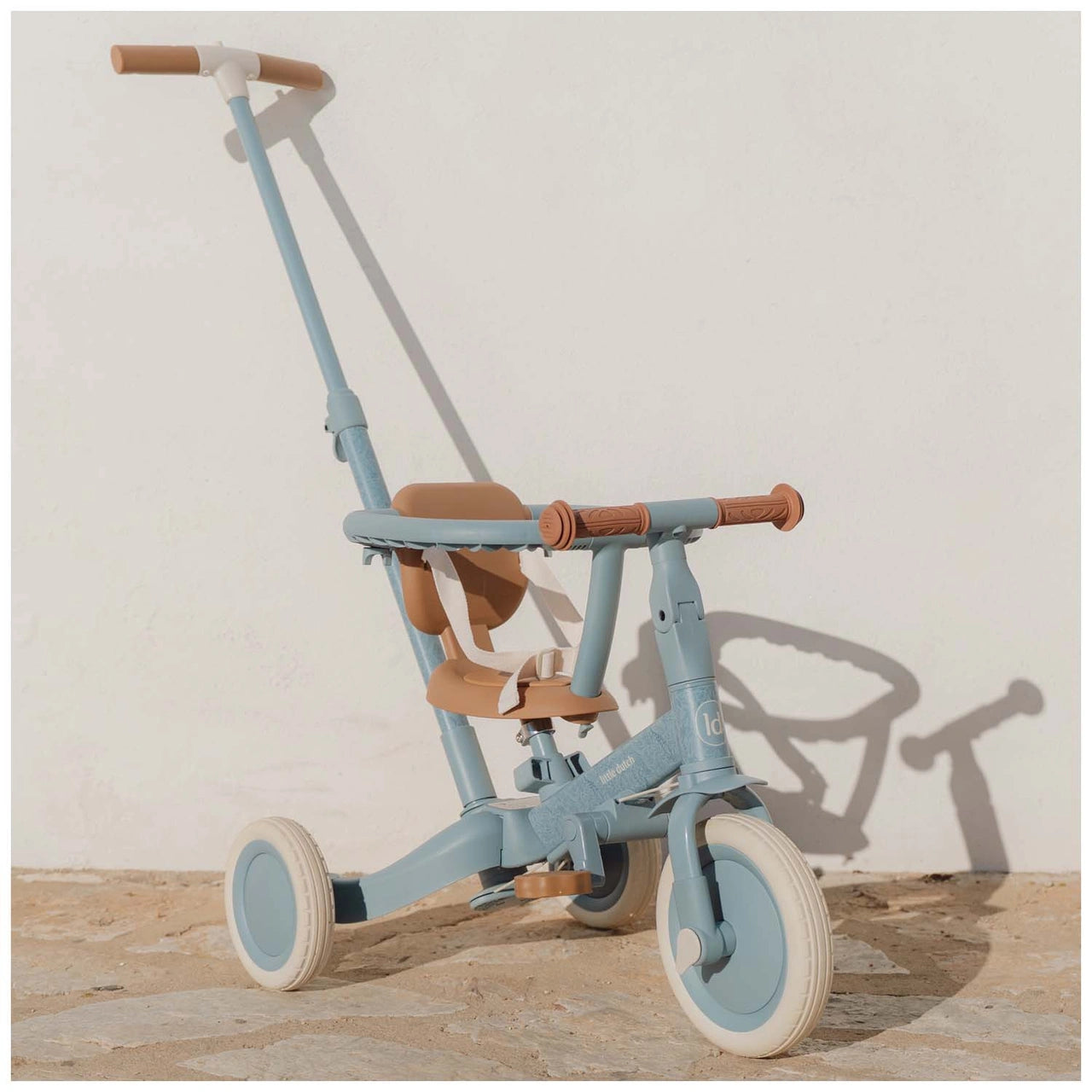 4 in 1 driewieler - Blauw