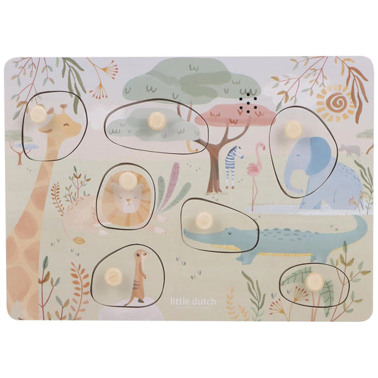 Geluidenpuzzel - Safari