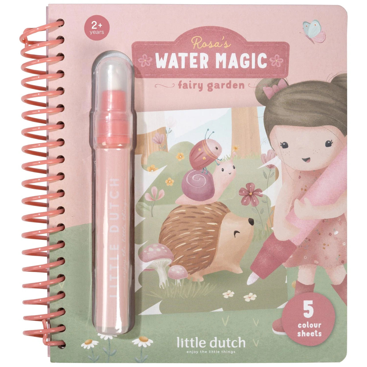 Waterkleurboek - Rosa