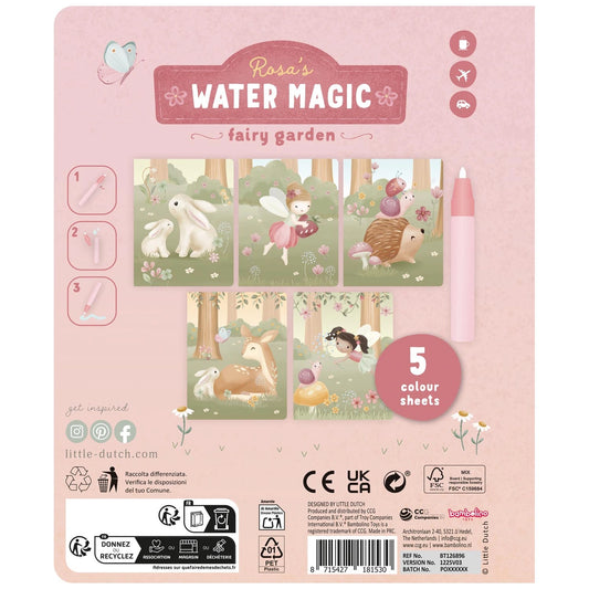 Waterkleurboek - Rosa