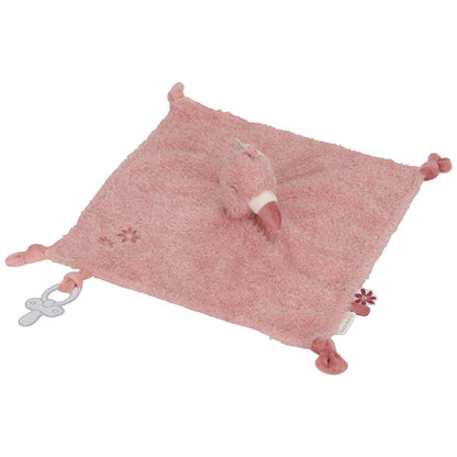 Knuffeldoekje Flamingo - Safari
