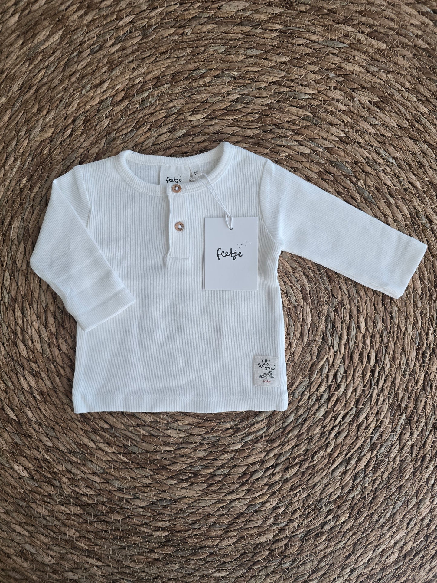 Feetje Longsleeve - Wild One - Offwhite