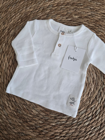 Feetje Langarmshirt - Wild One - Offwhite