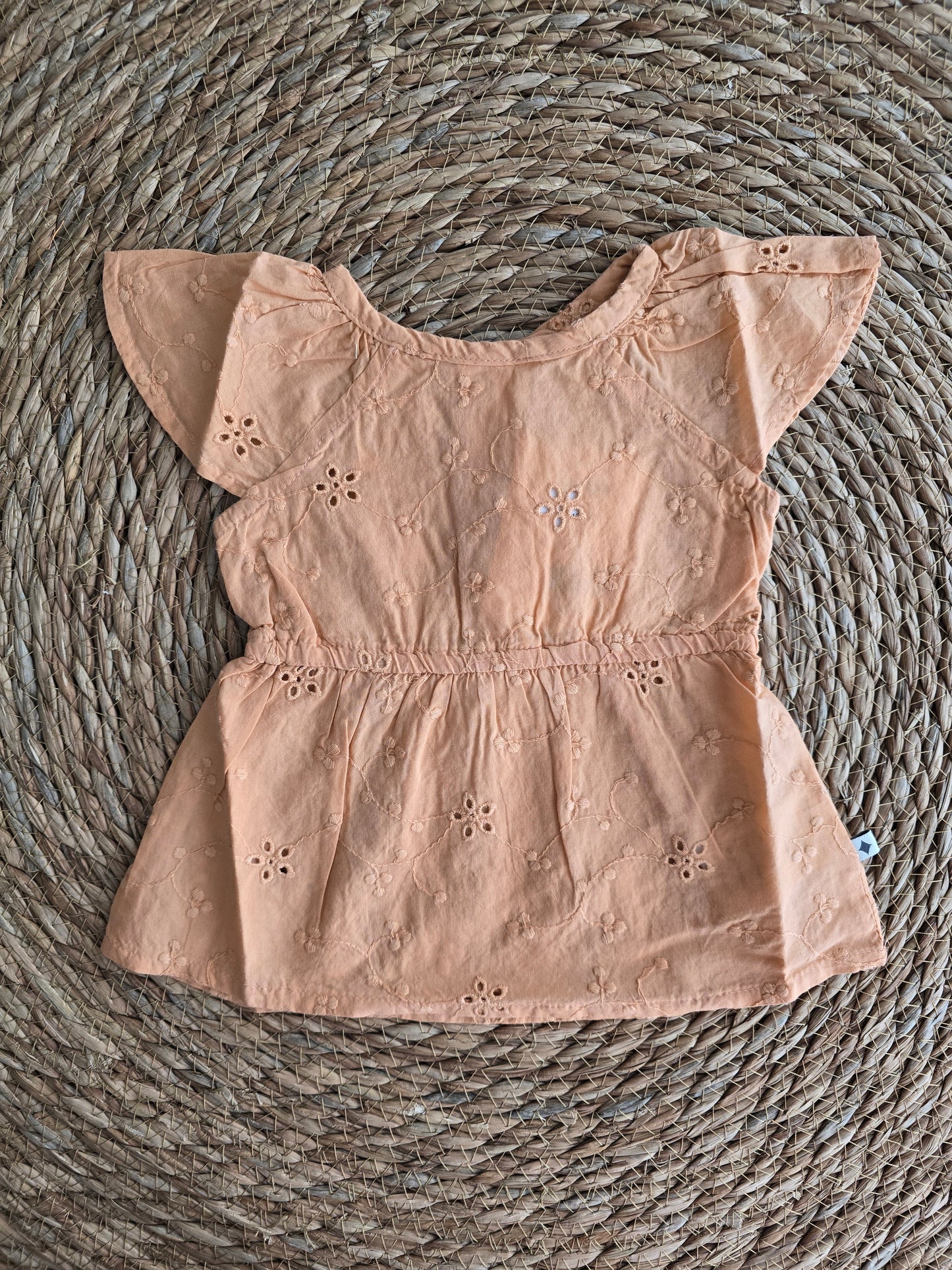 Feetje t-shirt - perzik - summer denim