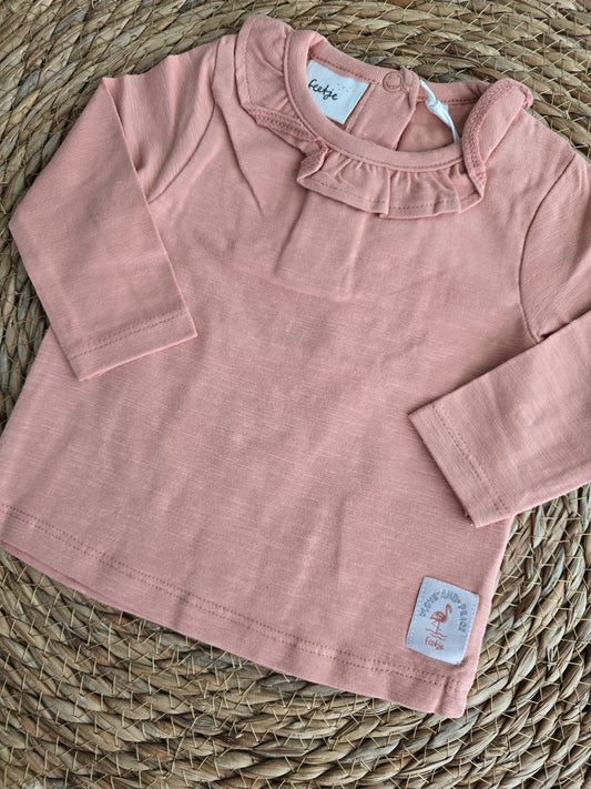 Feetje shirt - flamingo
