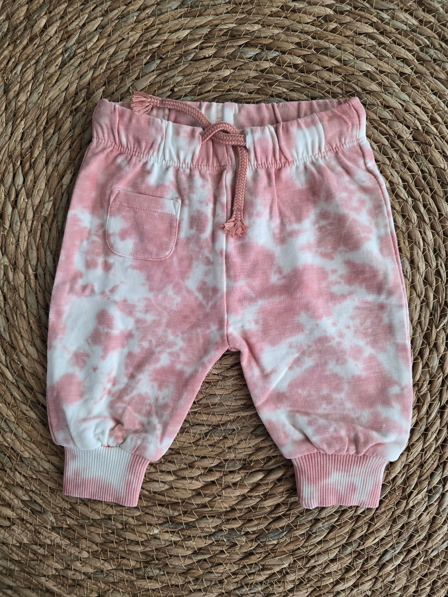 Feetje broek - flamingo