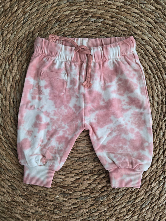 Feetje broek - flamingo