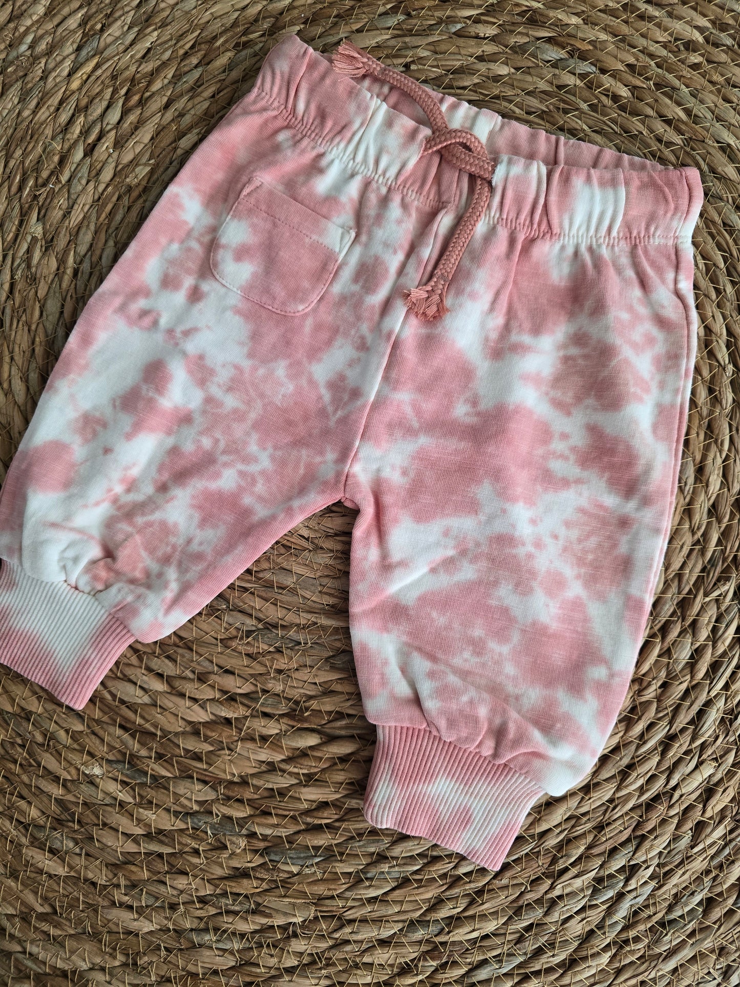 Feetje broek - flamingo