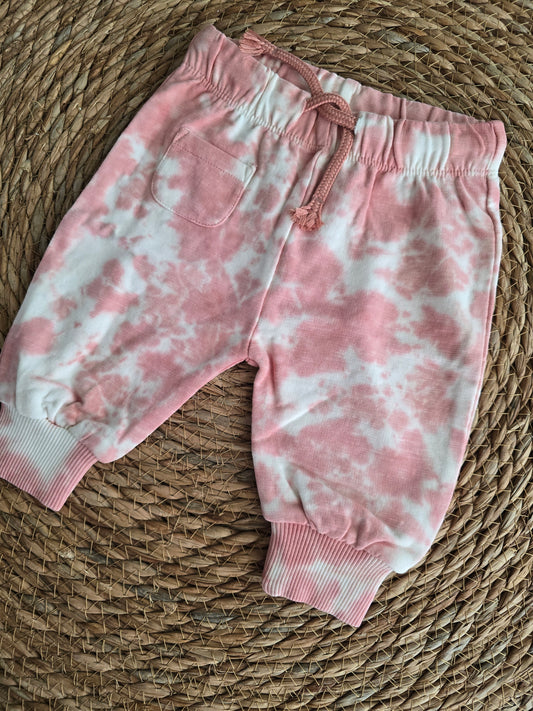 Feetje broek - flamingo