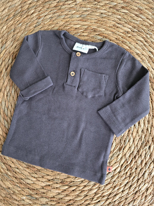 Feetje shirt - antraciet - wild one
