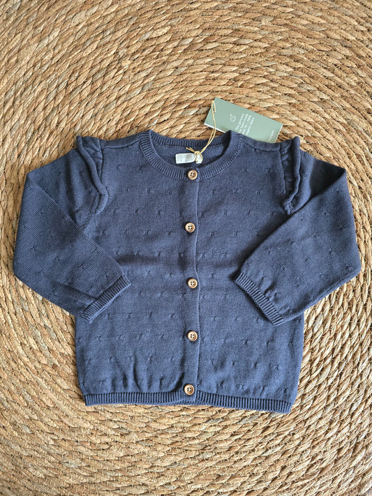 noppies gebreid vestje - norton - india-ink