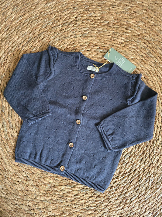 noppies gebreid vestje - norton - india-ink