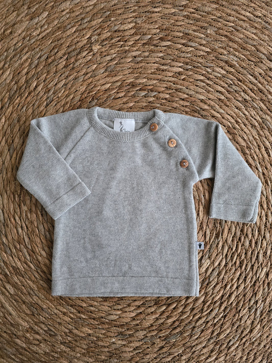 Klein shirt - grey melange - KN102