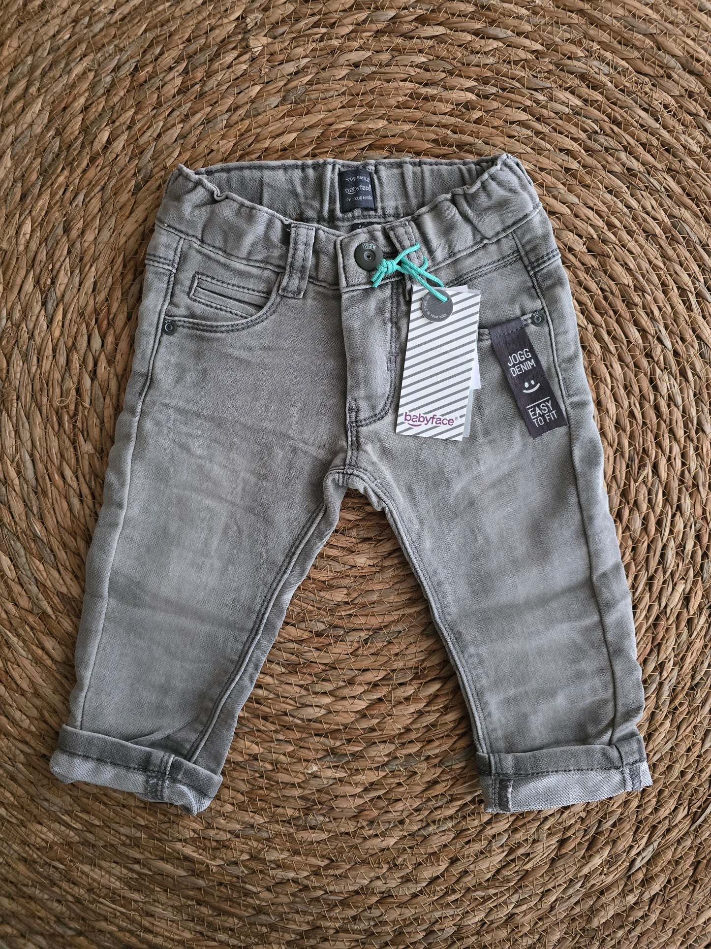 Babyface broek - grey denim