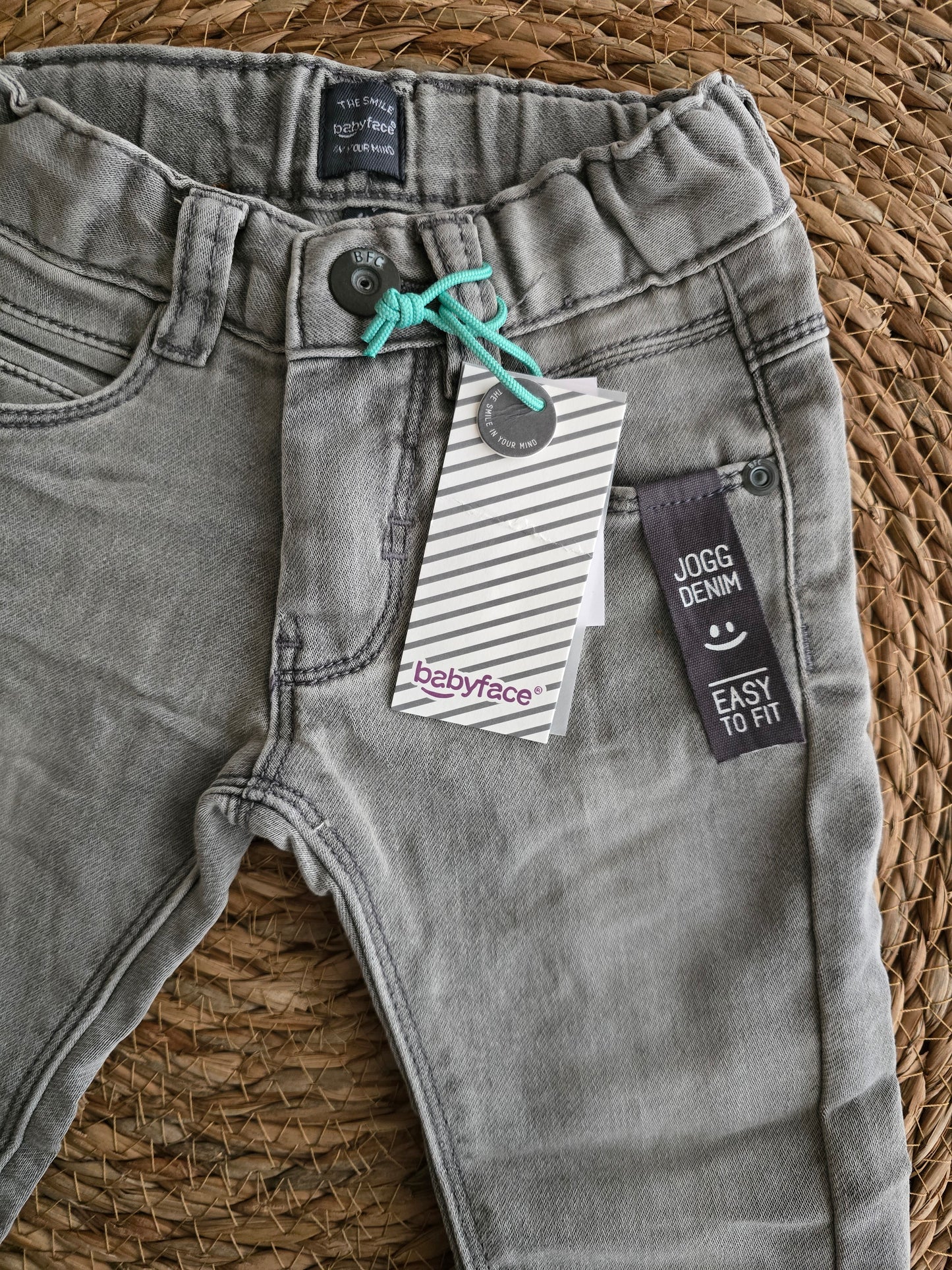 Babyface broek - grey denim
