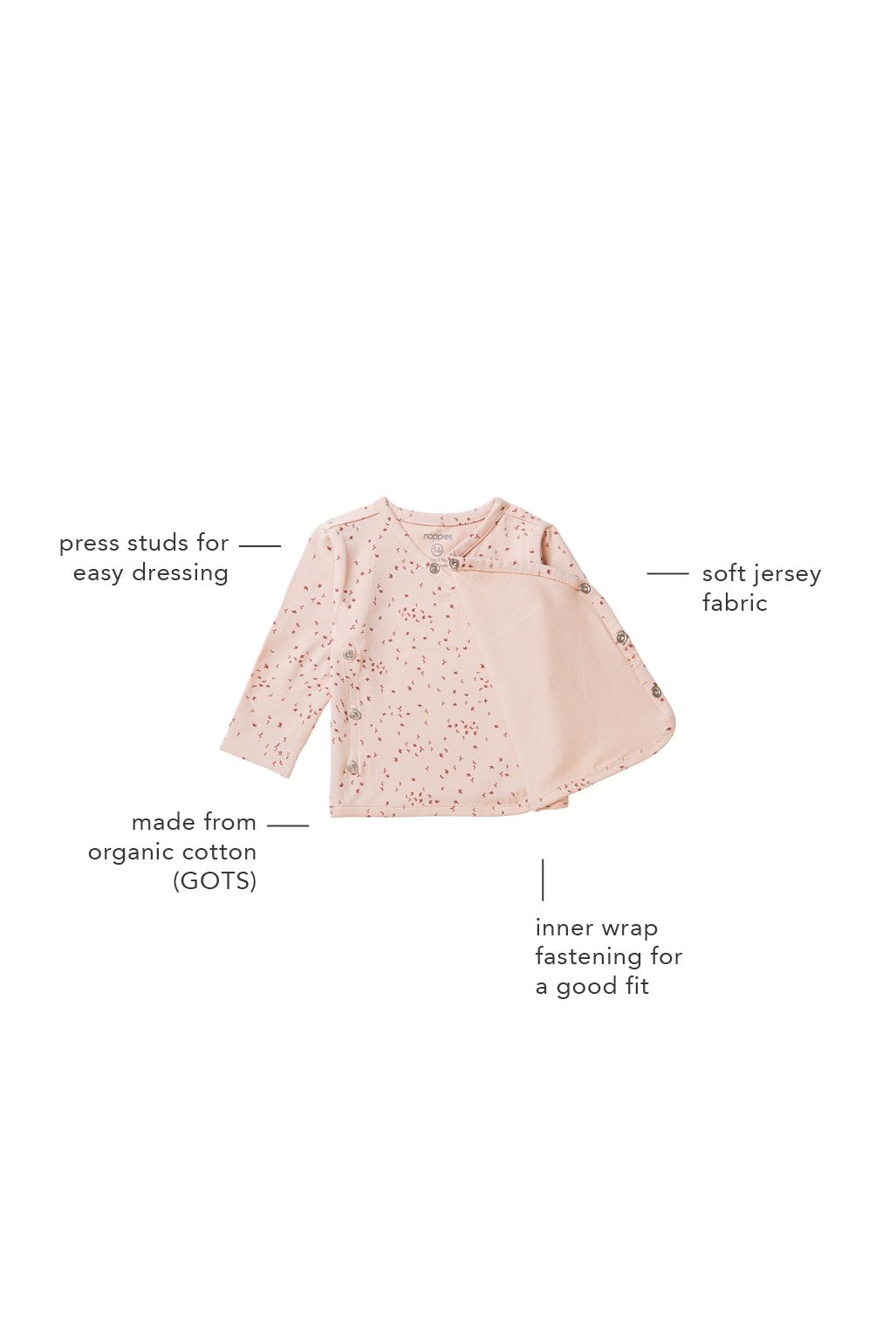 Longsleeve Nantes - Rose Smoke