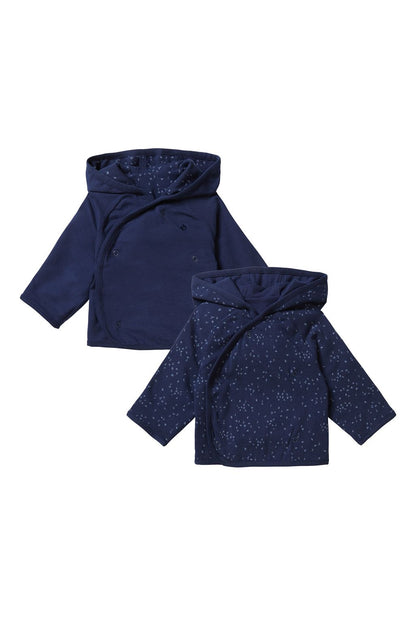 Noppies jas Naper - Reversible - Black Iris