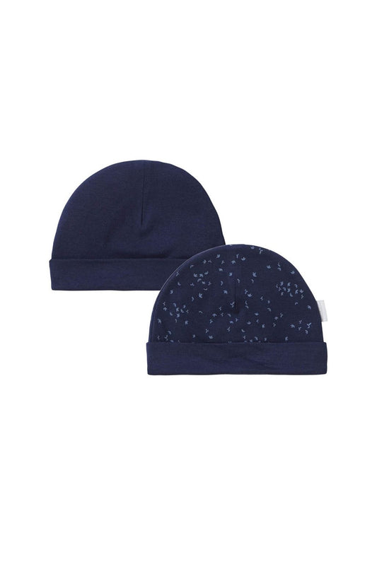 Noppies muts Navar - Reversible - Black Iris