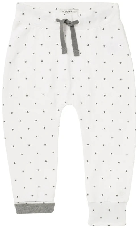 Noppies broek ster - bo - white