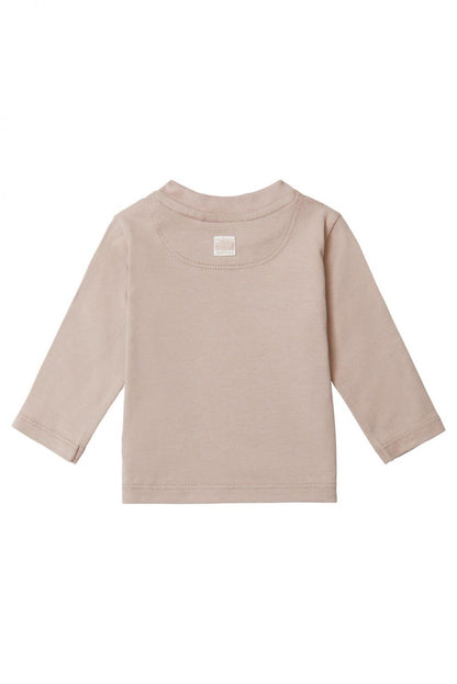 Noppies shirt - biscoe - warm taupe