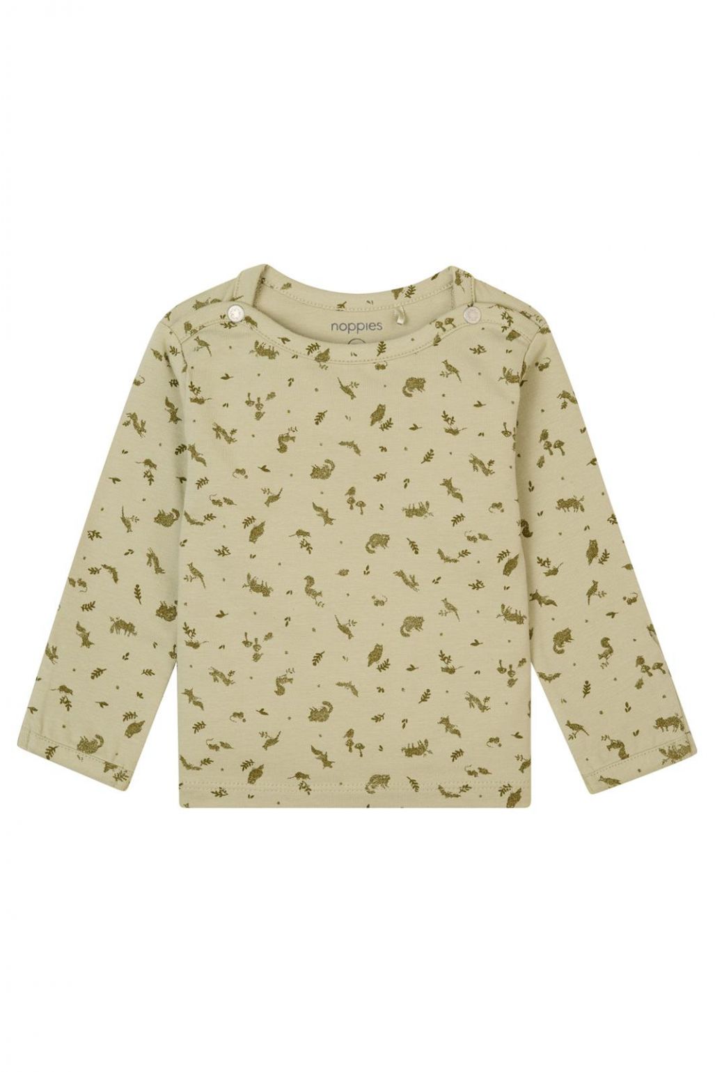 Noppies Longsleeve Guia - Moss Gray