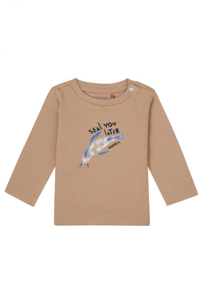 Noppies Longsleeve Grinestar - Natural