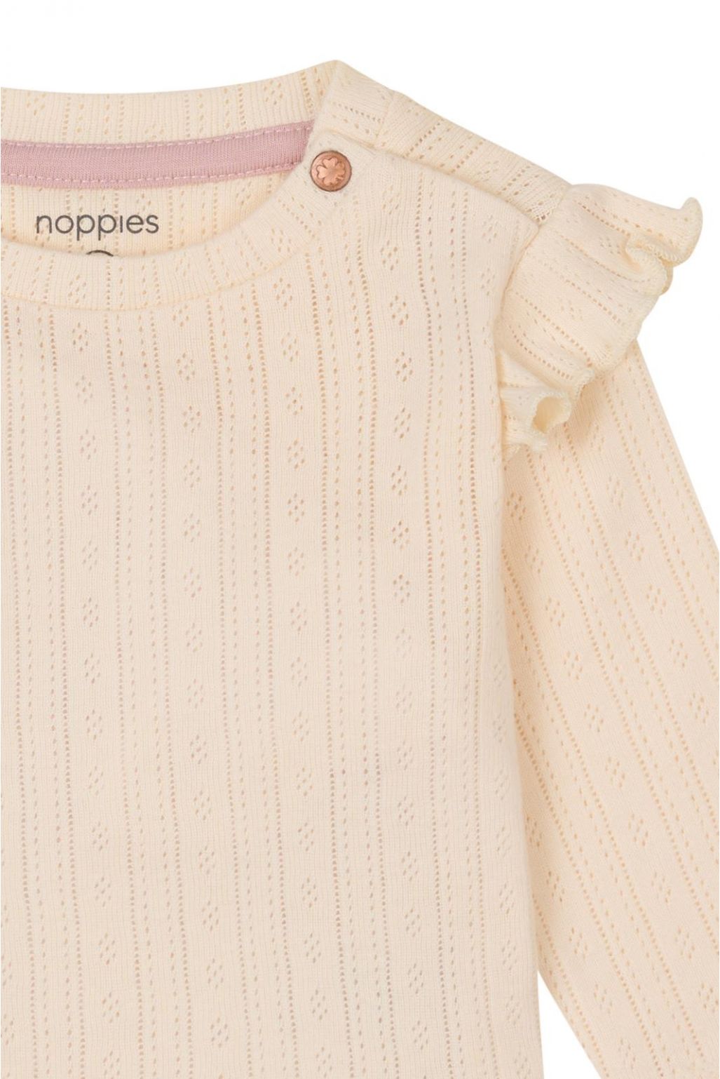 Noppies Longsleeve Fumel - Butter Cream