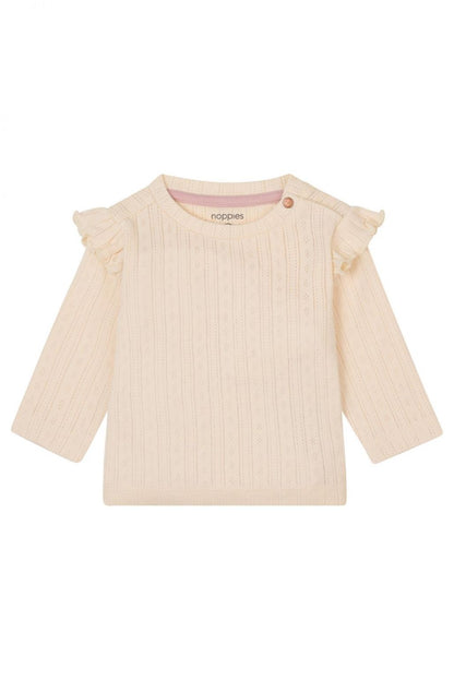 Noppies Longsleeve Fumel - Butter Cream