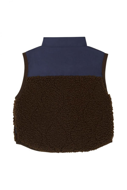 Noppies Bodywarmer Galve – Wendbar – Brown Patina