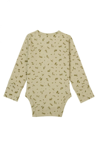 Noppies Romper Gema - Moss Gray