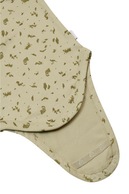 Noppies Romper Gema - Moss Gray