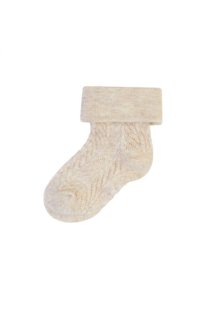 Noppies Sokken (4 paar) Unisex Socks 4-pack A - Oatmeal Melange