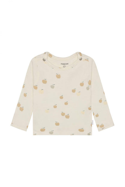 Noppies Longsleeve all over print - Egret