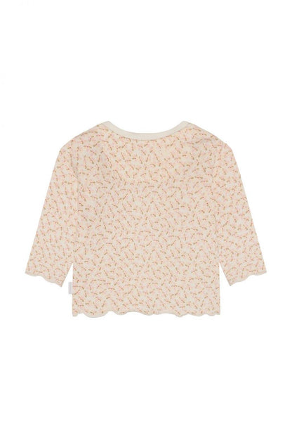 Noppies Longsleeve all over print - Egret