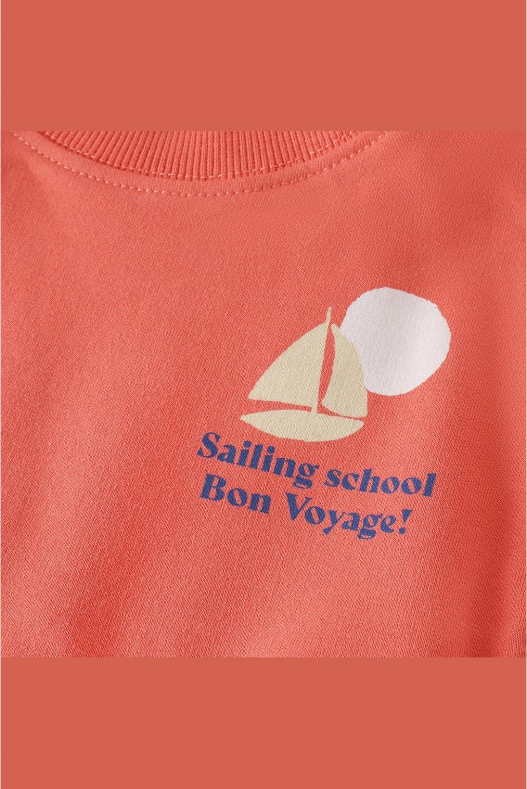 Noppies Sweater - backprint - Burnt Sienna