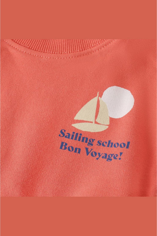 Noppies Sweater - backprint - Burnt Sienna